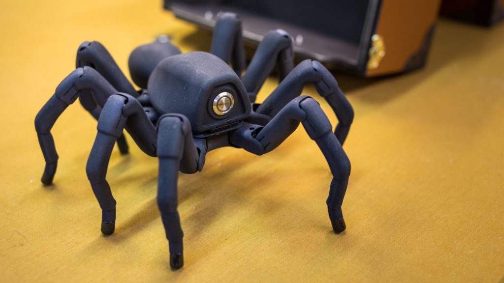 Vorpal: un ragno robot in laboratorio augc - blog augc